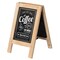 Vintiquewise Wooden A-Frame Chalkboard Sign Double-Sided Menu Board Easel for Restaurant Cafe Bar Coffee Shop Bakery Wedding Party Home Business Kitchen Countertop & Tabletop Display